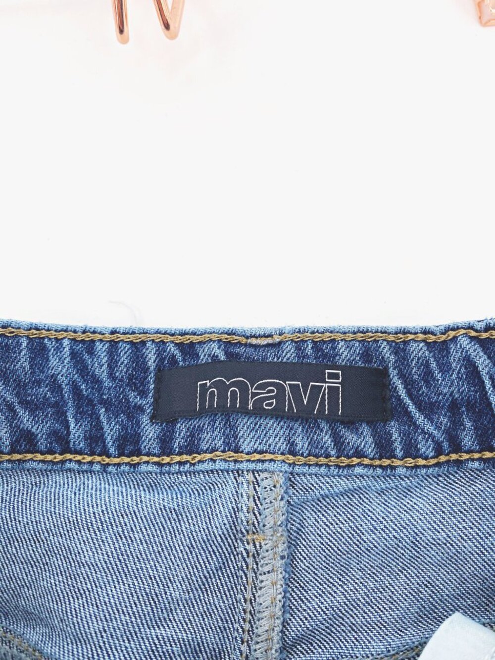 Mavi New York High Rise Straight Jean - Picture 6 of 8